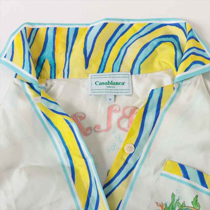 楽天市場】美品 Casablanca カサブランカ アパレル 半袖 シャツ 