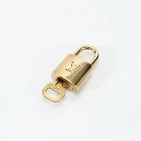 美品 ルイヴィトン 312 パドロック 南京錠 キー 鍵 ゴールド バッグ カデナ メンズ レディース EEM 0122-E1