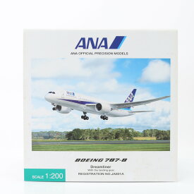 全日空商事 ANA 飛行機 模型 ボーイング 787-8 JA801A NH20039 Dreamliner ドリームライナー 1/200 スケール 航空機 EEM U25-3