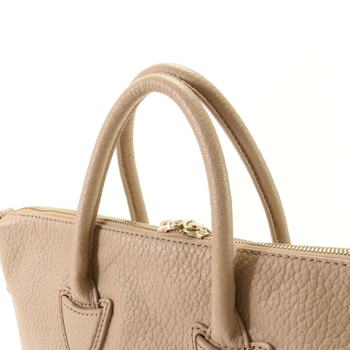 楽天市場】極美品 AIGNER アイグナー ベージュ レザー 2WAY ショルダー  
