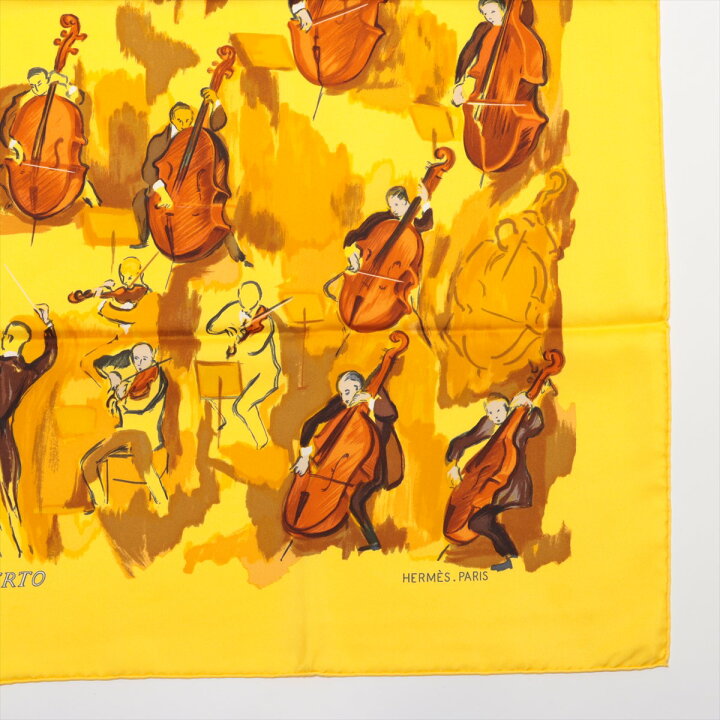 楽天市場】極美品 エルメス カレ 90 CONCERTO コンチェルト スカーフ 