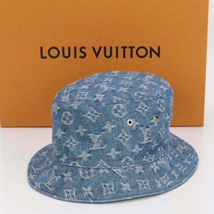 楽天市場】美品 現行品 ルイヴィトン バケット ハット モノグラム 