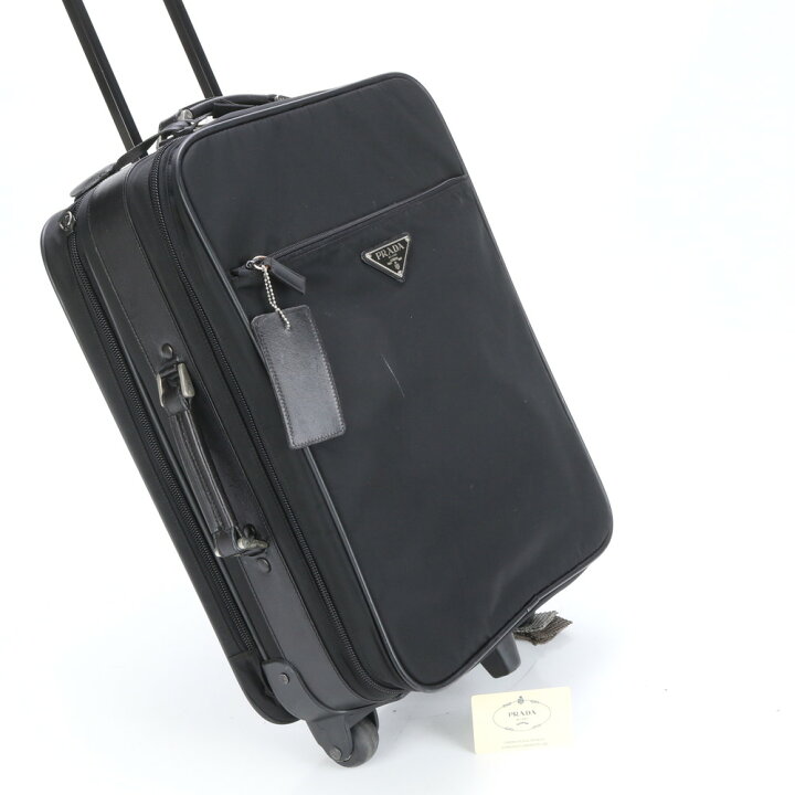 PRADA キャリーケース ナイロン ブラック V196（PRADA(プラダ  
