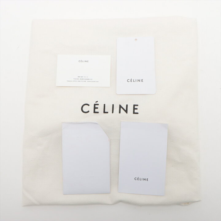 楽天市場】美品 セリーヌ トラペーズ スモール レザー 2WAY ショルダー  