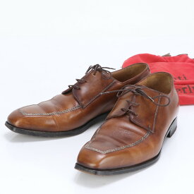 ベルルッティ レザー ビジネス シューズ レースアップ 靴 革靴 ローファー 紳士 8 26.5cm 相当 メンズ EEE BX12-9