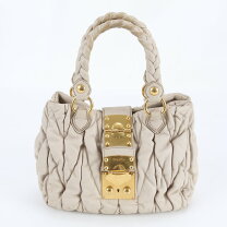 楽天市場】miumiu ギャザーバッグの通販