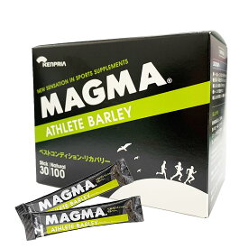 健康補助食品 マグマ アスリートバーリィ 3g×30スティック入 MAGMA スポーツサプリ トレーニング ランニング トレイル トレラン マラソン 青汁