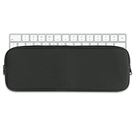 kwmobile 対応: Apple Magic Keyboard テンキー付き ケース - キーボードカバー ほこり除け 耐衝撃 ネオプレン ダークグレー