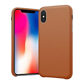 iPhone Xs 用 ケース iPhone X 用 カバー アイフォン X 用 レザーケース 軽量 スマホケース レザー Qi充電対応 全面保護 Keallce ブラウン iPhoneX/iPhoneXs 専用 ケース 5.8inch