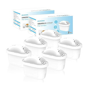 ブリタ 交換用カートリッジ 浄水ポット用カートリッジ 浄水ポット 浄水器用カートリッジ【ブリタ マクストラ BRITA MAXTRA 】互換用フィルターカートリッジ 高除去 6個セット