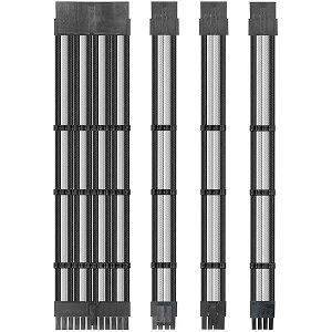 �y���������zupHere �d�������X���[�u�P�[�u�� 500mm PSU �����P�[�u��16AWG�����x�� ATX/EPS/PCI-E�Ή� PC/�z������ ���ϋv �_� �K�C�h�t��