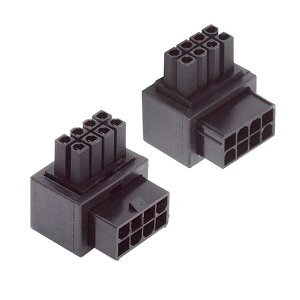 �y���������zATX 8�s�� EPS 12V 90�x�p�x�t�� CPU�d���R�l�N�^�A�_�v�^�[ 2�p�b�N