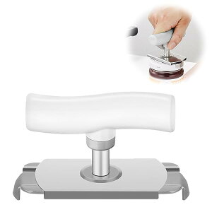 万能蓋開け 瓶の蓋オープナー 蓋開ける道具 缶開け器 瓶蓋オープンナー 瓶 調味料蓋 飲料 ビールなどの瓶 ステンレス鋼 回転式 省力 調節可能 人間工学 滑り止め 高齢者 子供 プレゼント 白