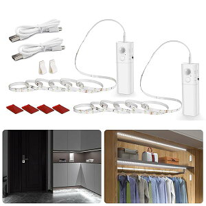 �y���������z�l���Z���T�[ led �e�[�v���C�g 4m �����F�u2Mx2�{�E�[�d���E�l���E���ÃZ���T�[�E�ǂ��ł��ݒu�E�H���s�v�v diy �����_�� �K�i ���� �� �ԐڏƖ� ������ �t�b�g���C�g SMD2835 ��