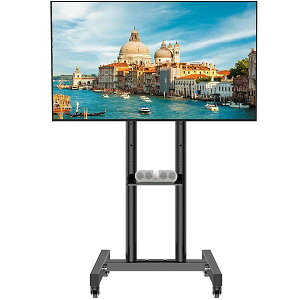 �y���������z�e���r�X�^���h�L���X�^�[ �t�����u�� 32~60�C���`�Ή�,����tv�X�^���h VESA/��100�`100mm/�c100�`400mm �n�C�^�C�v/���[�^�C�v �������߉\ �ƒ�p?�Зp?�Ɩ��p floor tv stand 40 42 4