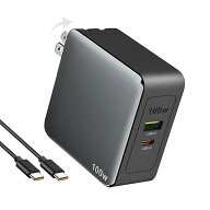 【送料無料】100W 充電器 Type-C USB-C pd 対応 小型 【PSE技術基準・100W出力・USB-Cポート＋USB-Aポー…