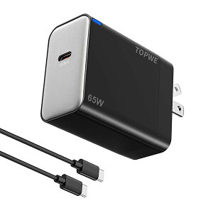 �y���������z65W USB-C �[�d�� Type-C �}���[�d ���^ �yPD�Ή��E�܂��ݎ��EPSE�Z�p��z AC�A�_�v�^�[ �g�я[�d�� MacBook Windows iPhone iPad Galaxy Android Xperia Pixel