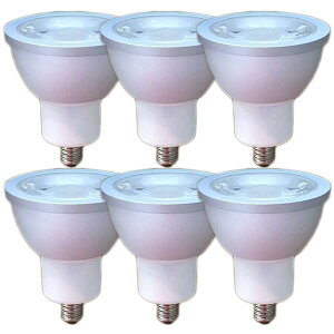 �y���������zLED�n���Q���d�� EZ10���� 12V COB6W JR50�V���[�Y LED�X�|�b�g���C�g 30�x �n���Q���`50W�`60W���� �����Ή� (�d���F����(2700K), �{�̋� 6W 30�x EZ10����(6��))