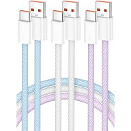 【送料無料】USB Type C ケーブル 【2m+2m+2m 3本】 タイプc ケーブル 3A急速充電 cタイプ 充電ケーブル …