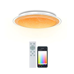 �y���������zLED ���y�V�[�����O���C�g 14�� �ؖ�×�����f���A�������O WiFi�ڑ� alexa�Ή� ����/APP���� ������Bluetooth�X�s�[�J�[ RGB���C�g ���邢 �a�� �������F �X�}�[�g�z�[���Ɩ� ��?�x ����
