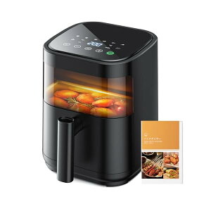 �y���������z�m���t���C���[ 3L �G�A�[�t���C���[ air fryer �m���I�C�� �d�C�t���C���[ �g�����E�y�ؒ����@ 1~2�l�p n?i chien khong d?u �����t�� LED�^�b�`�p�l�� ���x����/�^�C�}�[ ���{�������