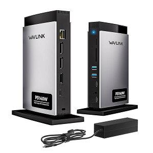 �y���������z11-in-1 USB-C�h�b�L���O�X�e�[�V�����A3��ʃ��[�h�o�́A�f���A��8K HDMI + 8K DP�APD3