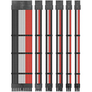 �y���������zupHere �d�������X���[�u�P�[�u�� 300mm PSU �����P�[�u��16AWG�����x�� ATX/EPS/PCI-E��
