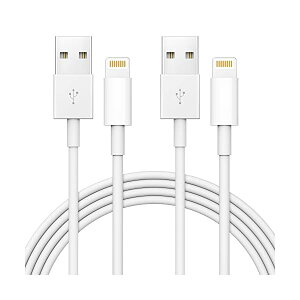 �y���������z2022�V�ŁyMFi�F�ؕi 2M2�{�Z�b�g�z�[�d�� �P�[�u�� USB-A to Lightning �}���[�d ���C