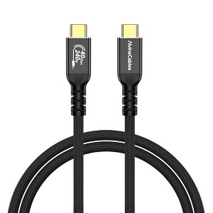�y���������zUSB4 USB-C �P�[�u�� ���_�� 240W PD3.1 �}���[�d 40Gbps �����f�[�^�]�� 8K@60Hz �f���o��