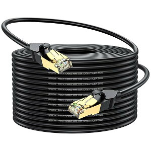 �y���������zLAN�P�[�u�� 100m CAT6A �J�e�S��6 ���� �����P�[�u�� PoE�Ή� 26AWG 550MHz 10Gbps/�M�K�r