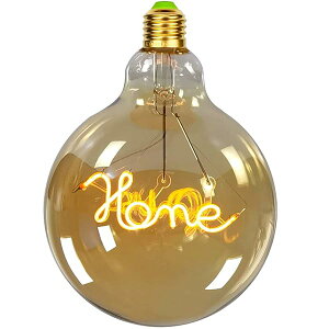 �y���������zEdison Bulb Vintage Giant LED�t�B�������g�d��G125 4W E26�G�W�\���l�W�����d���N���A (Ho