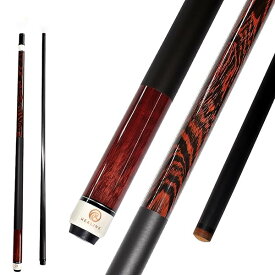 【送料無料】58"19-20oz 2ピースカーボンプールキュースティック 12.4mm 先端のビリヤードのカーボン繊維の手掛り、ビリヤード用品 1/2ジョイント ハンドメイド 真っ直ぐ 適球類/黒八、九球 19-20オンス