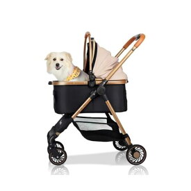 【送料無料】ペットカート 犬 バギー 4輪 犬用かーと 小型犬 中型犬 多頭 ペットキャリーカ