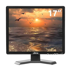 【送料無料】モニター 17インチモニター 1280x1024 モバイルモニター 175°視野角 サブ ディスプレイ スピーカー内蔵 ポータブルモニター 4:3 HDMI VGA BNC AV入力対応 多様接続 日本語メニュー VESA対