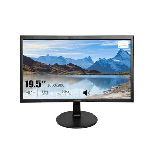 yz19.5C`PC fXNgbv j^[ 1600x900 HDMI 95% sRGB fBXvC fAXs[J[ 60Hz VESAΉ LED XN[ 5ms Rs[^fBXvC F j^[ HDMI V