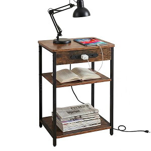 �y���������z�T�C�g�e�[�u�� 39X29X57.4CM �R���Z���g�t�� �i�C�g�e�[�u�� �A�W���X�^�[�t���x