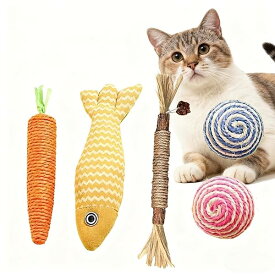 【送料無料】猫おもちゃ 5点セット またたび入り 噛むおもちゃ 猫じゃらし ストレス解消 歯