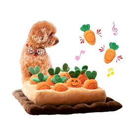 【送料無料】にんじん畑 犬 おもちゃ にんじん収穫隊 YCYHHHWノーズワークマット 犬 知育玩具