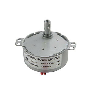 �y���������z�����M�A���[�^�[ TYC50 AC 110V 1RPM �E���� CW�g���N10Kg.cm 4W �p���[