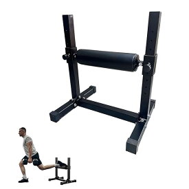 【送料無料】ブルガリア式スプリットスクワットスタンド、スクワット スクワットマシン スクワットマジック フットパッド付きの調節可能な片足スクワットスタンドで、軽量でソフトパッド付きの片足スクワットローラーを搭載、スタンディングワークアウトに最適、ロー