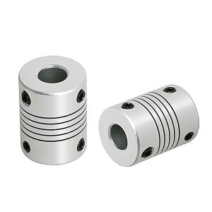 �y���������z2Pcs 8-8mm�t���L�V�u���r�[���J�b�v�����O�V���t�g��25mm�A3D�v�����^�[�ADIY�G���R�[�_�[�A�J�v���[���[�^�[�R�l�N�^�[�X���[�u�W���C���g�A���f���V���t�g�A���[�^�[�K�C�h��