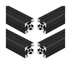 yz4PCS 200mm 2020TjA[ A~jE,[bpWzɎ_ ubN foCXt[[NDIYf 3Dv^[CNC}Vp(200mm ubN)