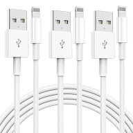 【送料無料】iPhone 充電ケーブル 純正ライトニングケーブル 2M/2M/3M 3本セッiPhone 充電器 ケー