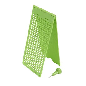 【送料無料】9行30セルの点字ライティングスレートおよびスタイラス、プラスチック、盲人用点字スレートキット