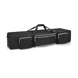 【送料無料】三脚ケース 132x25x25cm キャリーバッグ ライトスタンド /マイクスタンド 収納バッグ 防水 厚手クッション入り 手持ち/肩掛け/斜め掛け 撮影用 機材ケース ポール ケース 三脚ア