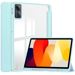 �y���������z2023�N���� �Ή� Redmi Pad SE 11�C���`�p�� �P�[�X �w�ʃN���A ���� �y���z���_�[�t