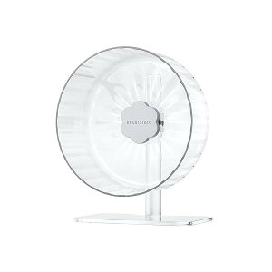 【送料無料】新版 スターライト ホイール 220 ハムスター 回し車 最適化 サイレントホイール 静音タイプ 無音 透明 クリアー 安定 走りやすい ストレス解消 ゴールデンハムスター ドワーフハ