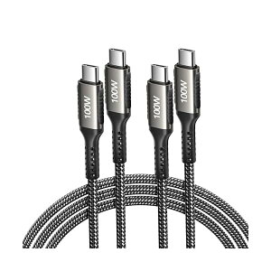 yz[2pbN] USB Type C[dP[u 100W/5A PD}[dΉ USBC to C iCґgP[u _ɋȂ ܂ɂ ݂ɂ, iPhone 15/16/iPad/Macbook Pro/Galaxy