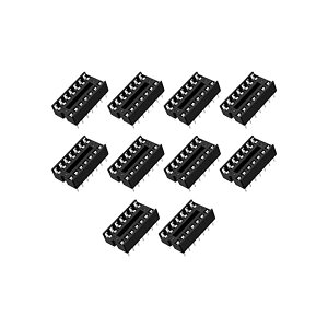 �y���������zDIP IC �`�b�v �\�P�b�g �A�_�v�^ �n�� PCB��p 2.54mm�s�b�` 14�t���b�g�s�� 25����
