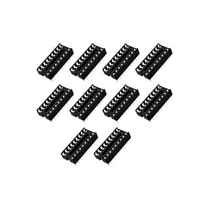 �y���������zDIP IC �`�b�v �\�P�b�g �A�_�v�^ �n�� PCB��p 2.54mm�s�b�` 18�t���b�g�s�� 25����